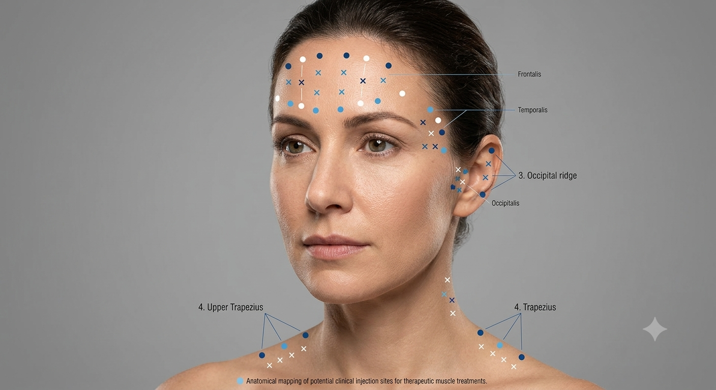 Trap Tox Treatment Results - Shoulder and Neck Contouring